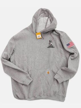 Carhartt Gray Boston University Pullover Hoodie